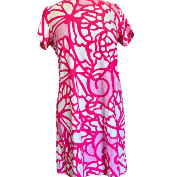 Jude Connally, Floral Pink Dress, Ella, Grand Wings Light - Picture 2 of 5